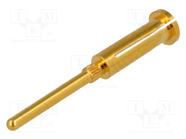 Socket; pin strips; female; PIN: 1; straight; THT; on PCBs; Ø1x9.5mm