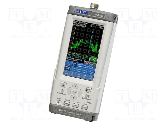 Spectrum analyzer; Display 1: TFT (480x272),touch screen,color