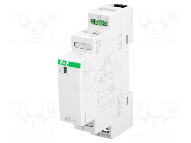 Converter: current; DIN; 0÷15A AC,0÷20A DC; 9÷30VDC; IP20
