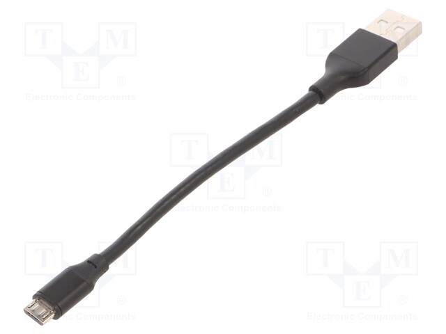 Cable-adapter; 120mm; USB; male,USB A