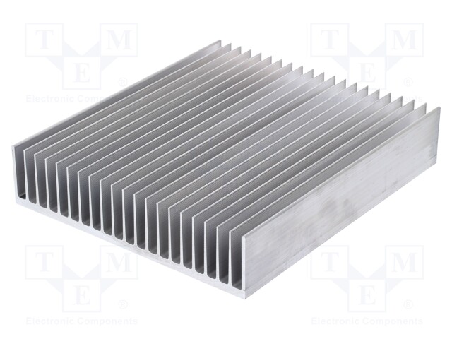 Heatsink: extruded; grilled; L: 300mm; W: 262mm; H: 60mm; aluminium