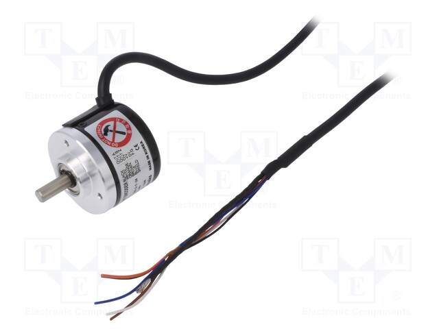 Encoder: incremental; Usup: 12÷24VDC; 250imp/revol; shaft 6mm