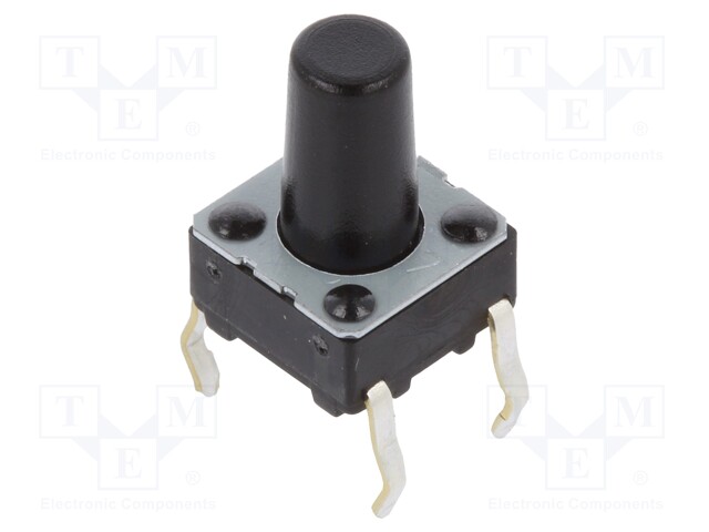 Microswitch TACT; SPST-NO; Pos: 2; 0.2A/15VDC; THT; none; 1N; 9.5mm