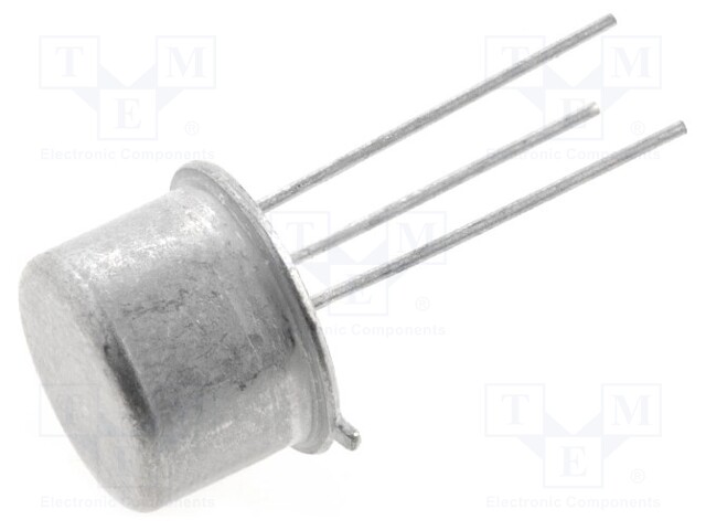 Transistor: NPN; bipolar; 40V; 0.8A; 500mW; TO18