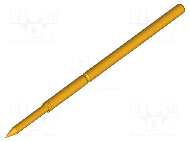 Test needle; Operational spring compression: 2.2mm; 3A; Ø: 0.51mm