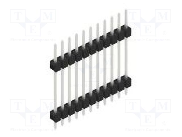 Connector: pin strips; pin header; male; PIN: 11; 2.54mm; THT; 1x11