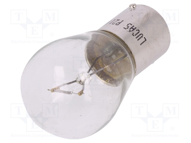 Filament lamp: automotive; BA15S; 24V; 21W; LLB
