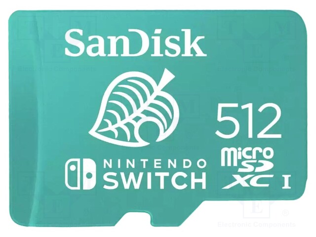 Memory card; Nintendo Switch; microSDXC; 512GB; Read: 100MB/s