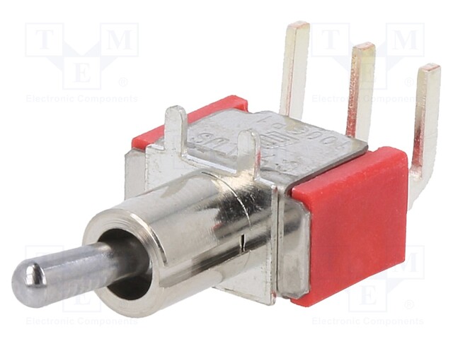 Switch: toggle; Pos: 2; SPDT; ON-ON; 2A/250VAC; 5A/28VDC; -30÷85°C