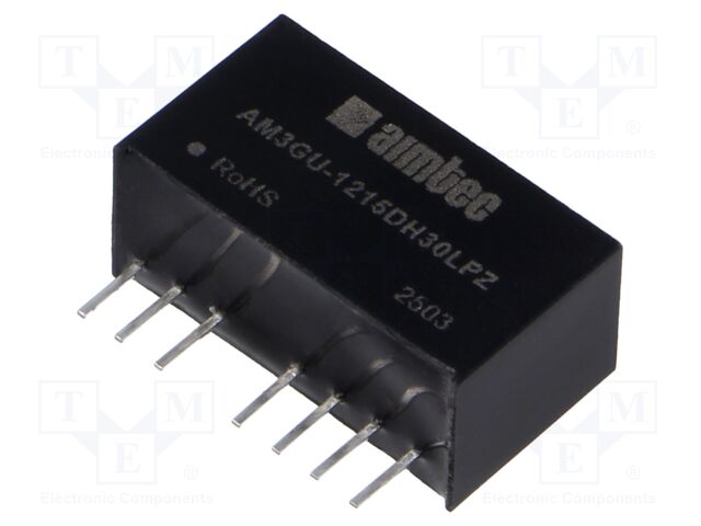 Converter: DC/DC; Protection: short circuit protection SCP