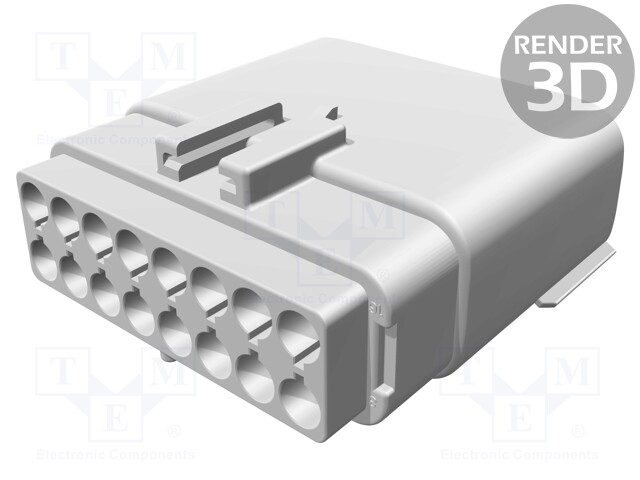 Connector: automotive; MX150L; plug; male; 22AWG÷18AWG; PIN: 16