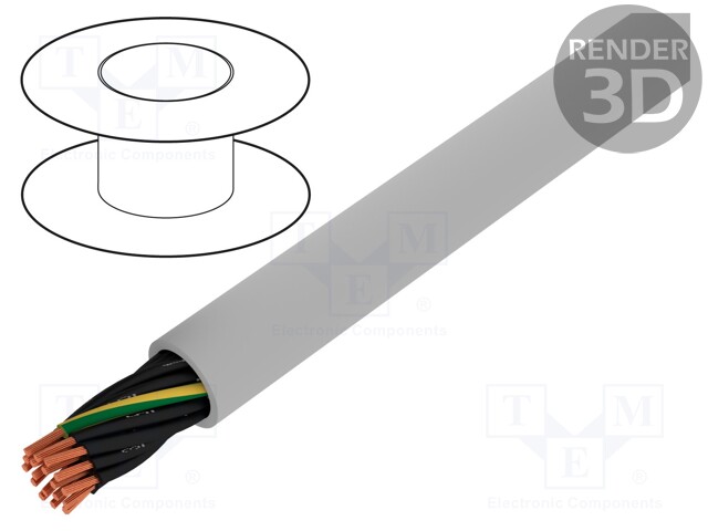 Wire; stranded; Cu; ÖLFLEX® CLASSIC 110; 18G0,5mm2; unshielded
