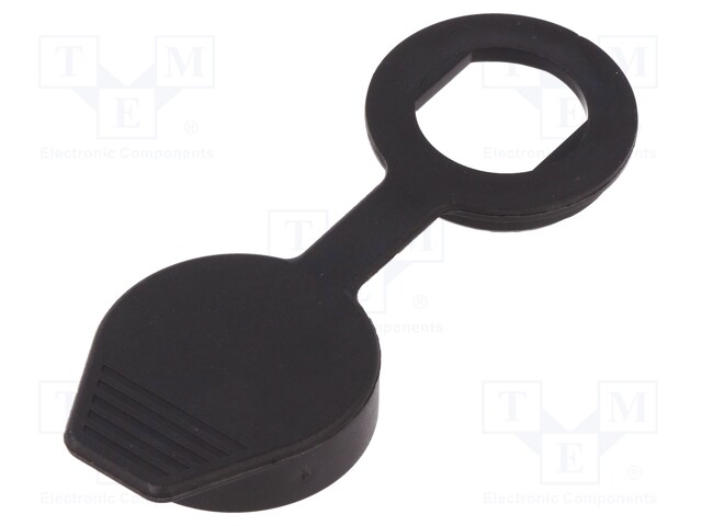 Dust cover; TPE (thermoplastic elastomer); Colour: black