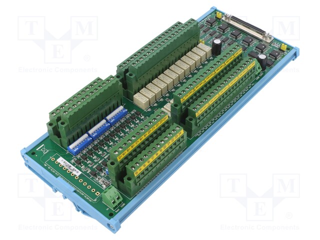 External terminal; Mounting: DIN; 285x121mm; Digit.in: 24