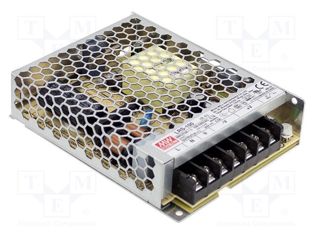 Power supply: switched-mode; modular; 66W; 3.3VDC; 129x97x30mm