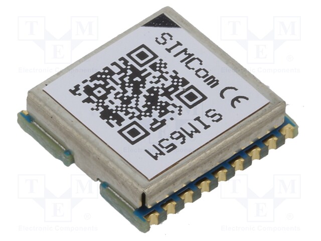 Module: GPS/GLONASS/BEIDOU/GALILEO/QZSS; ±2m; GPS; -166dBm; SMD