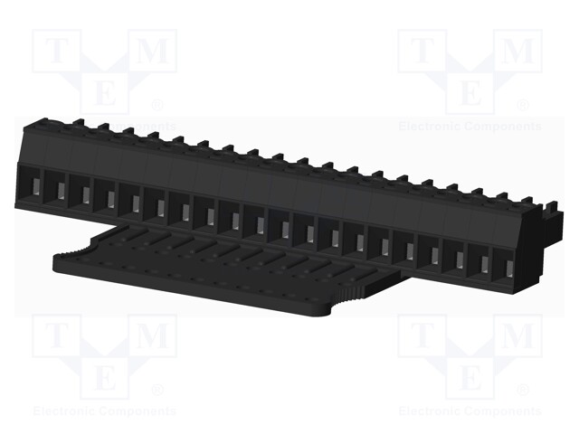 Connector: pluggable terminal block; plug; female; straight; 300V
