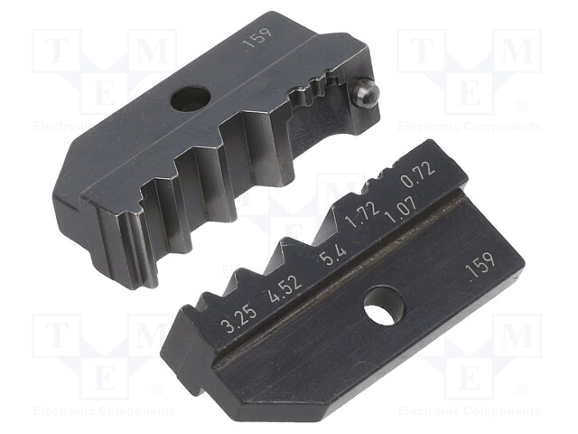 Crimping jaws