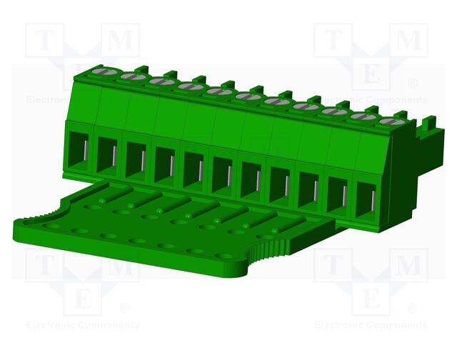 Connector: pluggable terminal block; plug; female; straight; 300V