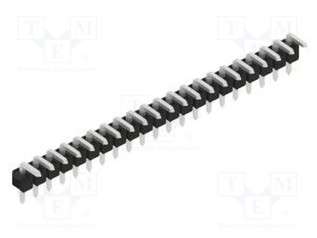 Connector: pin strips; pin header; male; PIN: 21; 2.54mm; THT; 1x21