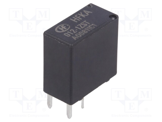 Relay: electromagnetic; SPDT; Ucoil: 12VDC; 30A; 25A/12VDC; PCB