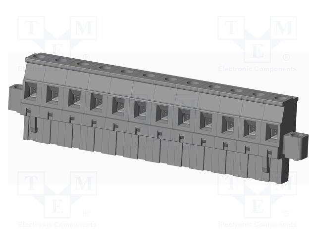 Connector: pluggable terminal block; plug; female; angled 90°