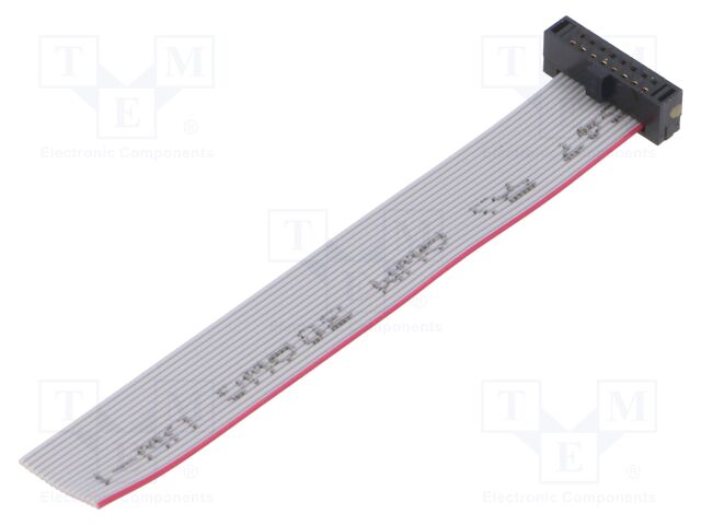 Ribbon cable with IDC connectors; Tape ph: 0.64mm; 70.866mm