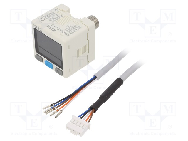 Manometer; IP40; 12÷24VDC; -10÷60°C; OUT: PNP x2