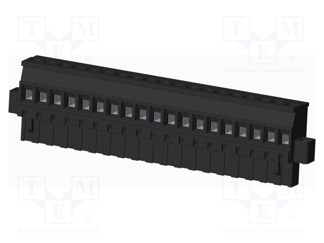 Connector: pluggable terminal block; plug; female; angled 90°