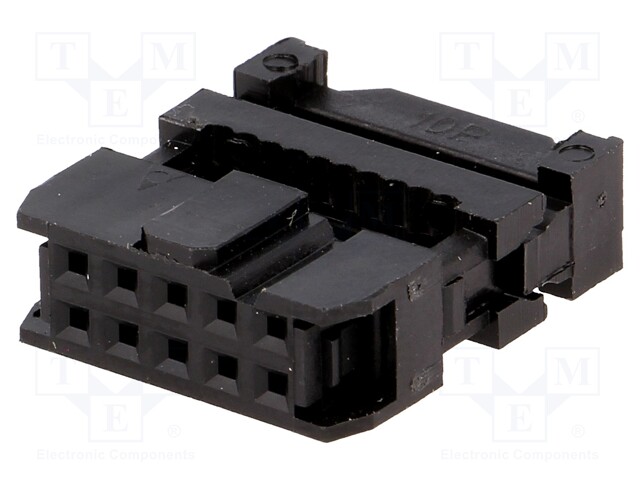 Plug; IDC; female; PIN: 10; IDC; for ribbon cable; 1.27mm