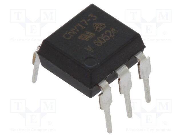 Optocoupler; THT; Channels: 1; Out: transistor; Uinsul: 5.3kV; DIP6