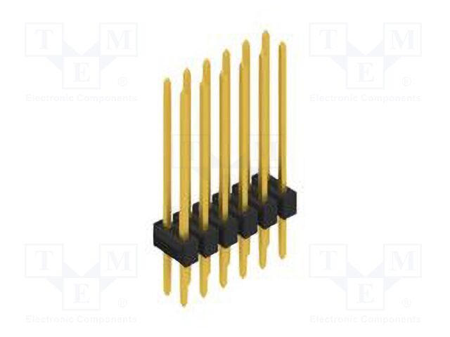 Connector: pin strips; pin header; male; PIN: 12; 2.54mm; THT; 2x6