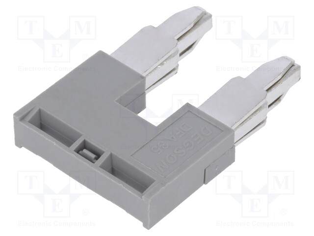 Comb bridge; Application: DC35; ways: 2; grey