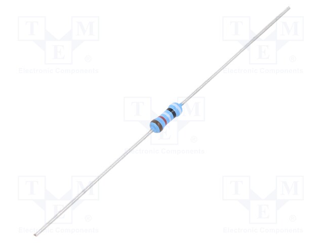 Resistor: thin film; THT; 90.9kΩ; 600mW; ±5%; Ø2.5x6.5mm; 50ppm/°C