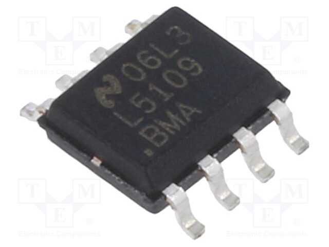 MOSFET Driver, Half Bridge, 8 V to 14 V Supply, 1 A Out, 30 ns Delay, SOIC-8