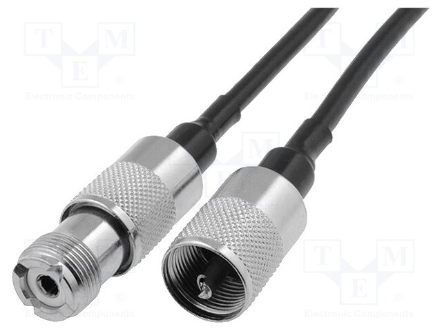 Extender; UHF socket,UHF plug; 3m