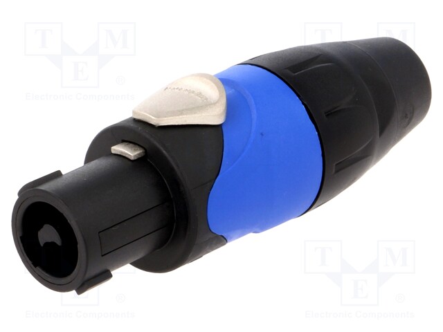 Plug; loudspeaker; female; PIN: 2; for cable; 30A; 133V; soldering