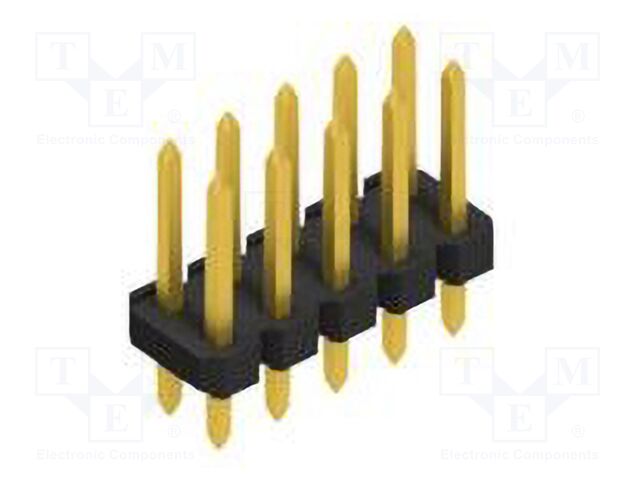 Connector: pin strips; pin header; male; PIN: 10; 2.54mm; THT; 2x5