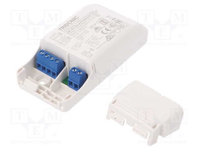 Power supply: switched-mode; LED; 10W; 20÷35VDC; 500mA; 198÷264VAC
