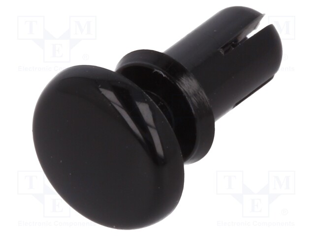 Rivet; polyamide; L.rivet: 7mm; Panel cutout diam: 4.1mm; UL94HB