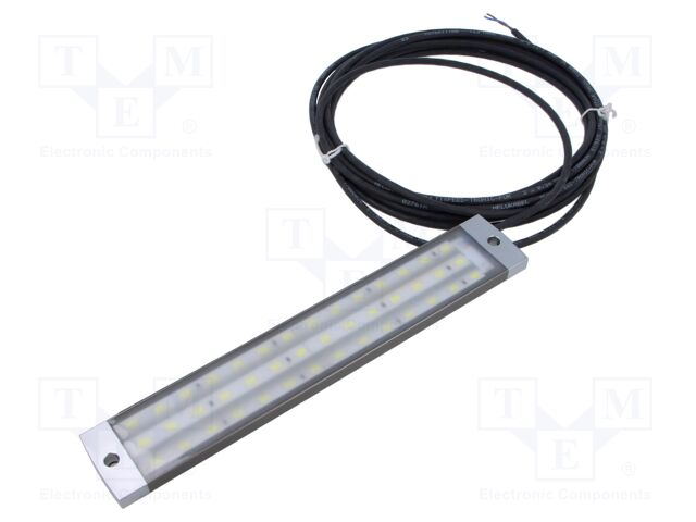 LED lamp; IP67; 24VDC; 8.5W; 711lm; 6500K; -20÷60°C; 240g; cables