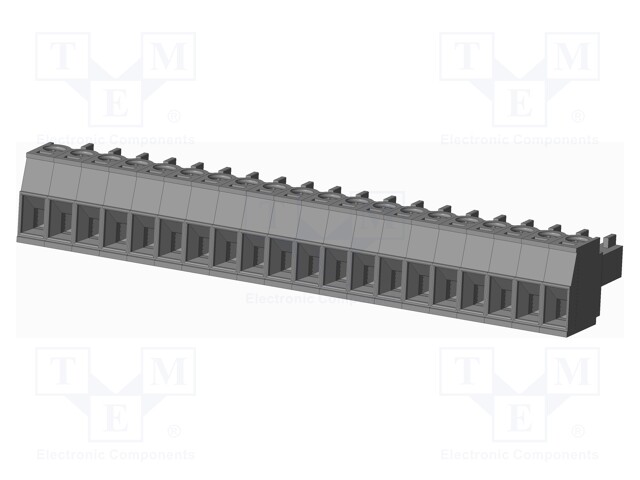 Connector: pluggable terminal block; plug; female; straight; grey
