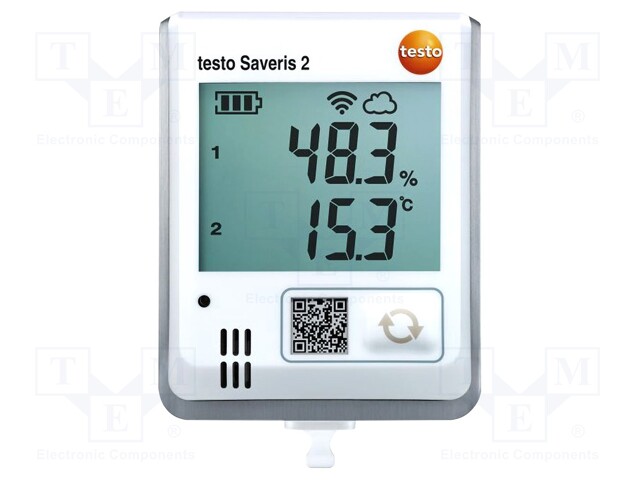 Logger: temperature and humidity; -30÷50°C; 0÷100%RH; IP30