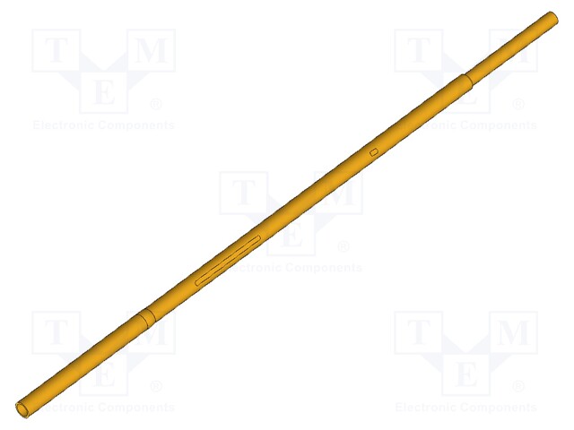 Test probe socket; Contact plating: gold-plated; KS-040; 33mm