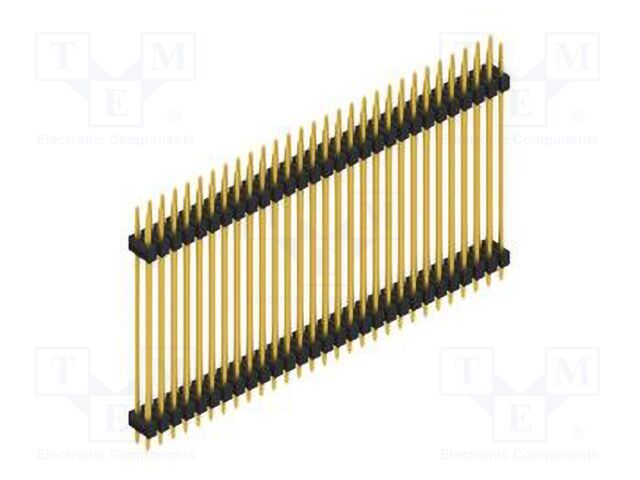 Connector: pin strips; pin header; male; PIN: 58; 2.54mm; THT; 2x29