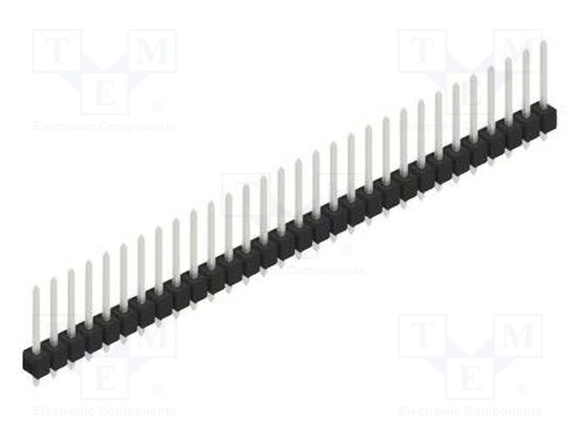 Connector: pin strips; pin header; male; PIN: 30; 2.54mm; THT; 1x30