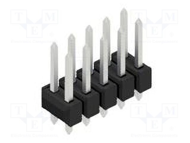Connector: pin strips; pin header; male; PIN: 10; 2.54mm; THT; 2x5