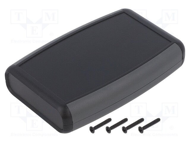 Enclosure: multipurpose; X: 79mm; Y: 117mm; Z: 24mm; 1553; ABS; black
