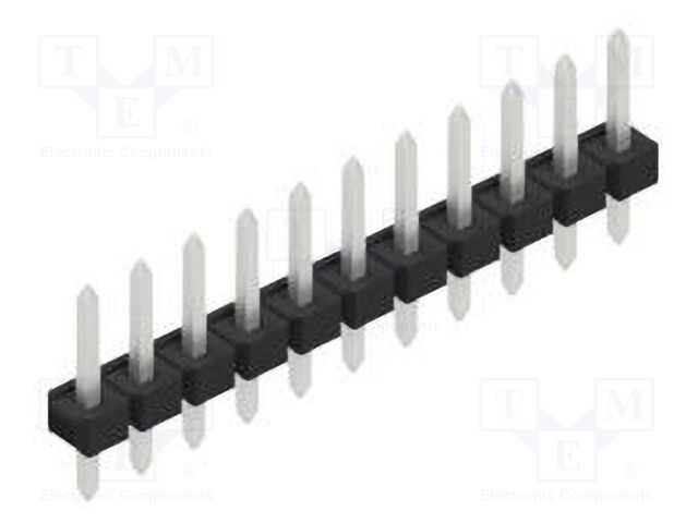 Connector: pin strips; pin header; male; PIN: 11; 2.54mm; THT; 1x11
