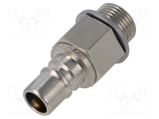 Thread: G 3/8" external; Splice terminal: plug; 9mm